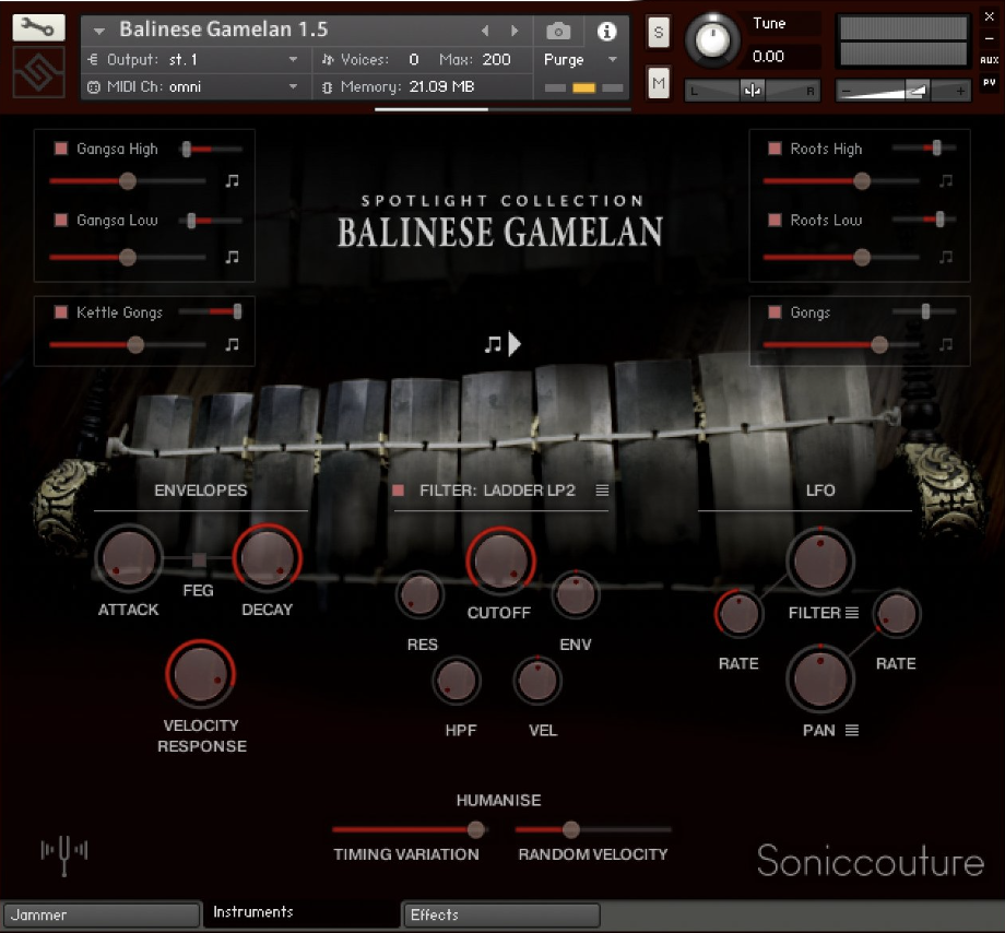 Native Instruments Spotlight Collection: Balinese Gamelan